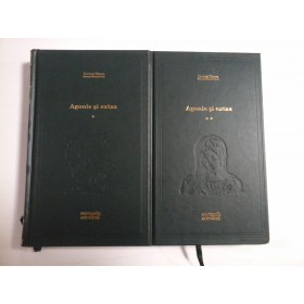 AGONIE SI EXTAZ - Irving Stone - Biblioteca ADEVARUL - 2 Volume (sigilate)